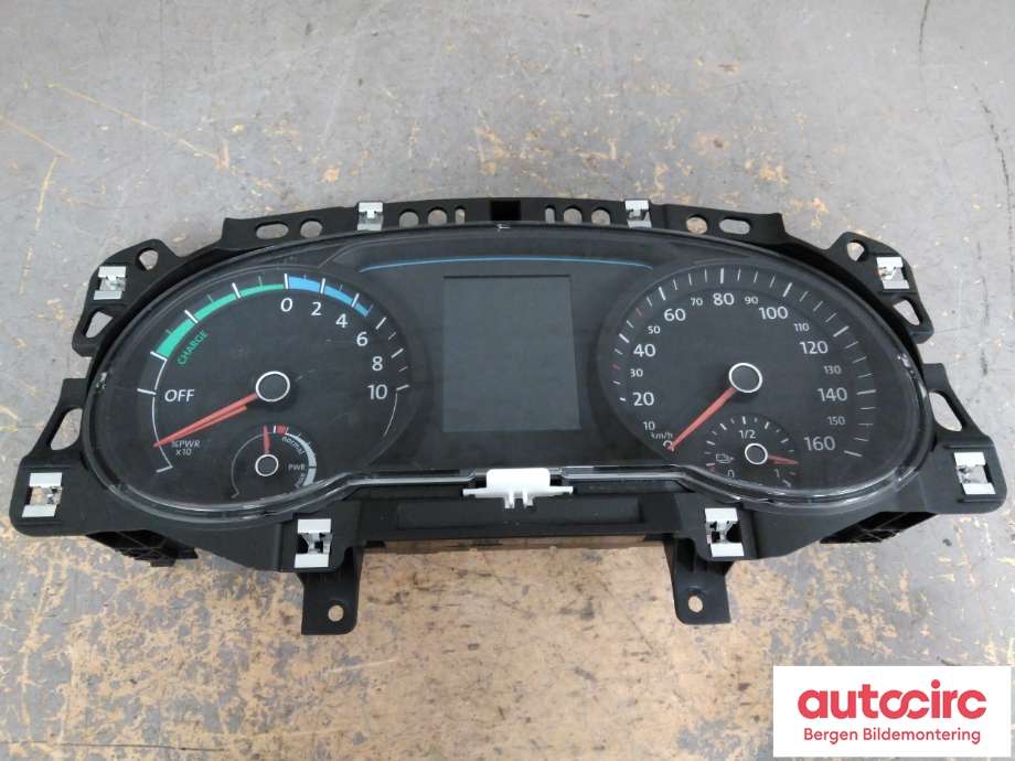 Speedometer til VW e-Golf 2014-2017 (Fase 1) (VOLKSWAGEN|5GE 920 755|)