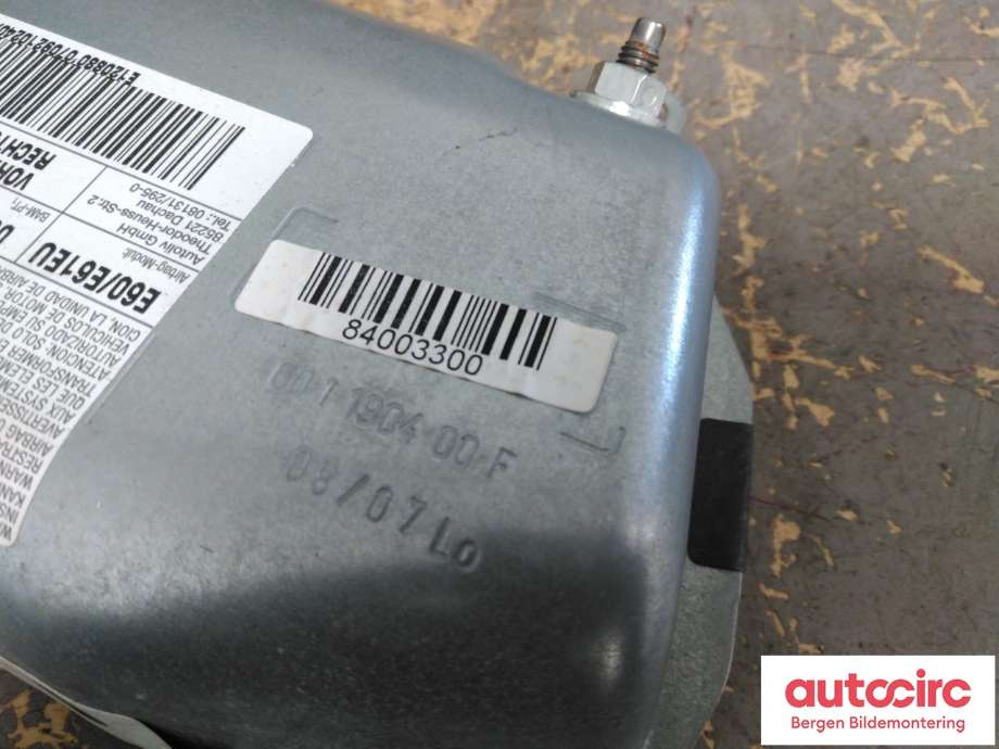 Airbag diverse til BMW 5-Serie 2003-2010 (E60/E61) (E60/E61) (BMW|72 12 6 963 022||6963022)