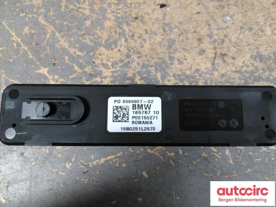 Styreenhet diverse til BMW X1 2015-2022 (F48) (F48) (BMW|12 63 8 589 907||8589907-02)