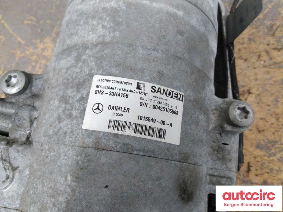 Aircondition kompressor til Mercedes B-Klasse 2011-2018 (W246) (W246) (MERCEDES|A 003 230 51 11|)