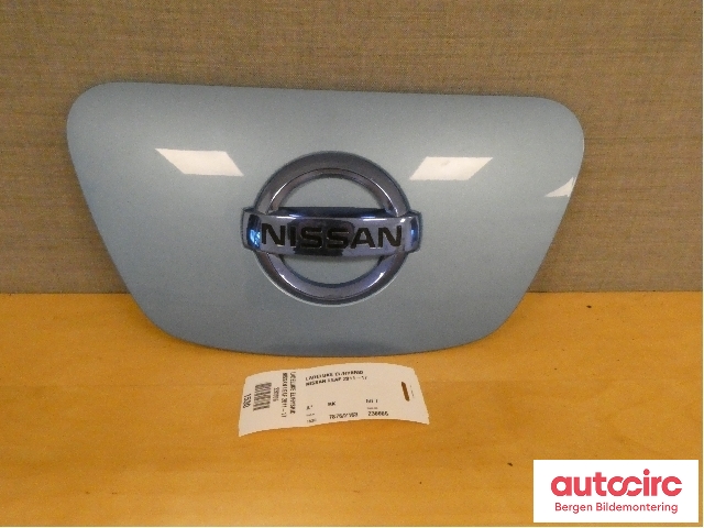 Batterilader inntak/luke til Nissan Leaf 2011-2017 (Type I) (NISSAN|657103NL0A|657103NL0E|)