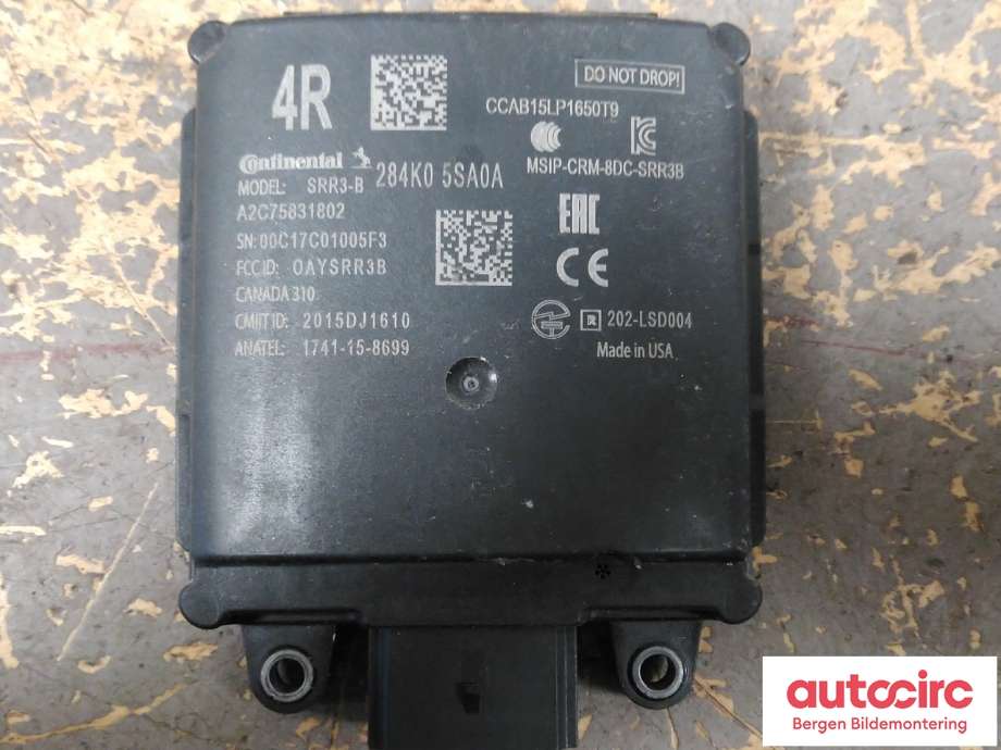 Sensor radar til Nissan Leaf 2018-->> (Type II)  (NISSAN|284K05SA0A|)