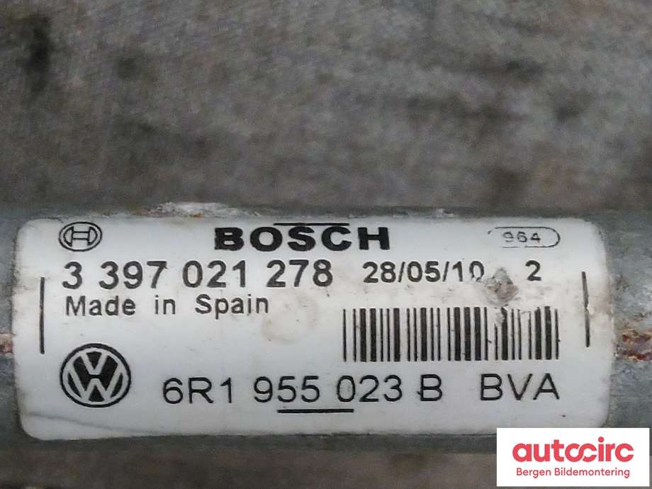 Viskeroverføring til VW Polo 2009-2014 (Type V, Fase 1)  (VOLKSWAGEN|6R1 955 023 C|)