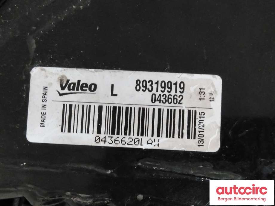 Baklykt venstre til VW Scirocco 2008-2013  (VOLKSWAGEN|1K8 945 095 R|)