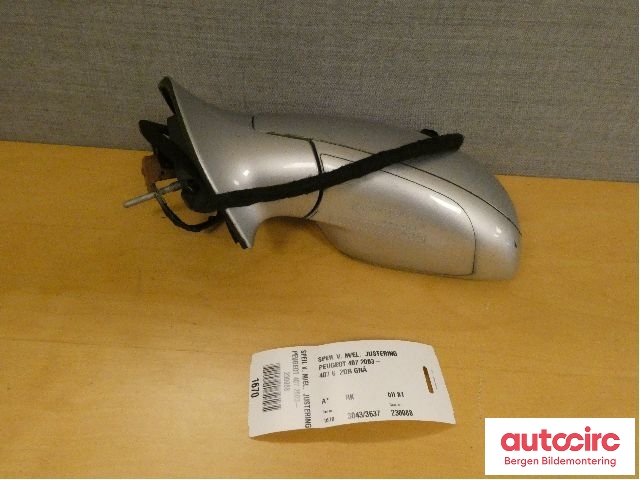 Speil venstre til Peugeot 407 2004-2010 (PEUGEOT|8153 YY|)