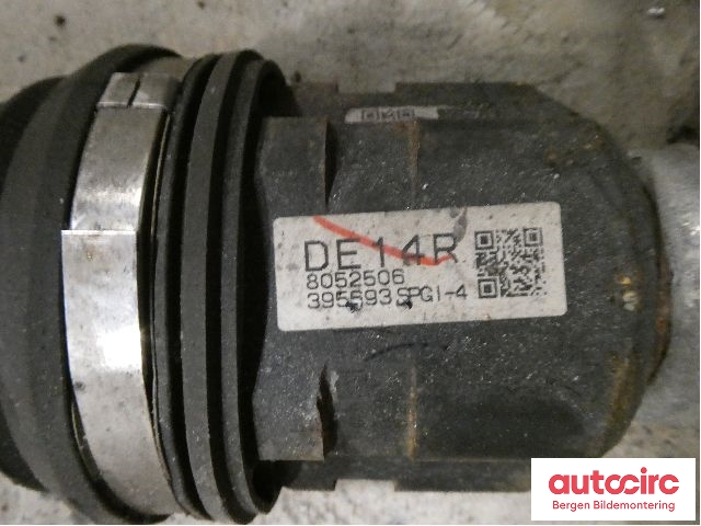 Drivaksel høyre foran, elbil til Toyota Prius +7 2012-2020 (Type III) (stasjonsvogn) (stasjonsvogn) (TOYOTA|4341012B30||DE14R)