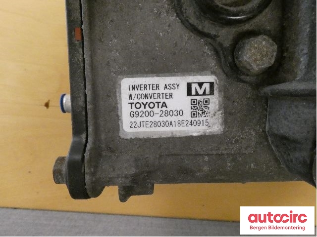 DCDC converter hybrid til Toyota Prius +7 2012-2020 (Type III) (stasjonsvogn) (stasjonsvogn) (TOYOTA|G920029015||G9200-28030)