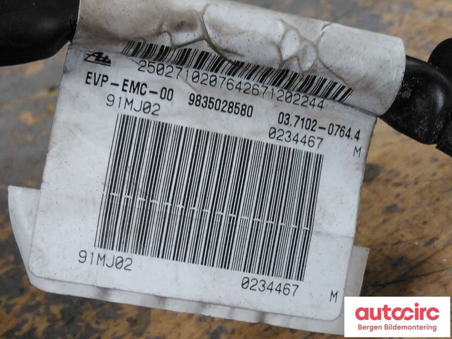 Vakuumpumpe til Opel Mokka 2012-2016 (Type I, Fase 1)  (OPEL||9835028580)