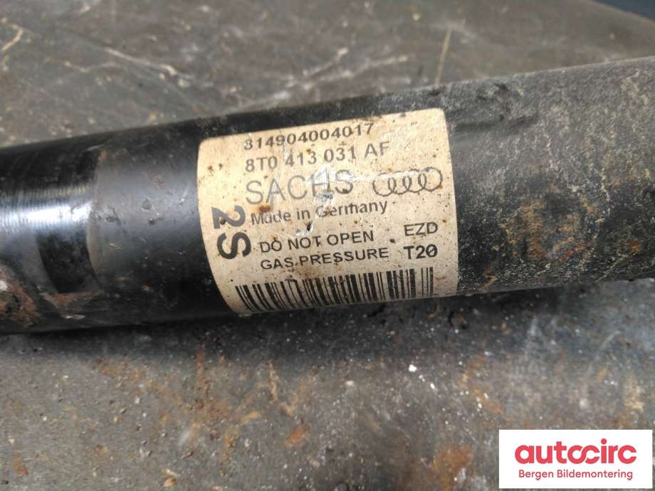 Støtdemper foran til Audi A4 2007-2014 (Type IV) (B8) (B8) (AUDI|8T0 413 031 AF|)