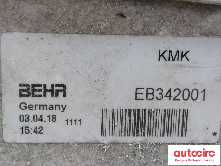 Intercooler til Mercedes B-Klasse 2011-2018 (W246) (W246) (MERCEDES|A 246 500 06 03|)