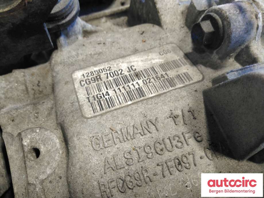Girkasse manuell 6-trinn til Volvo S60 2010-2014 (Type II, Fase 1) (VOLVO|36001863|)
