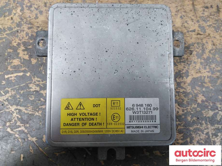 Styreenhet xenon/ballast til BMW 3-Serie 2005-2011 (E90/E91/E92/E93) (E90/E91/E92/E93) (BMW|63 12 6 948 180||6 948 180)