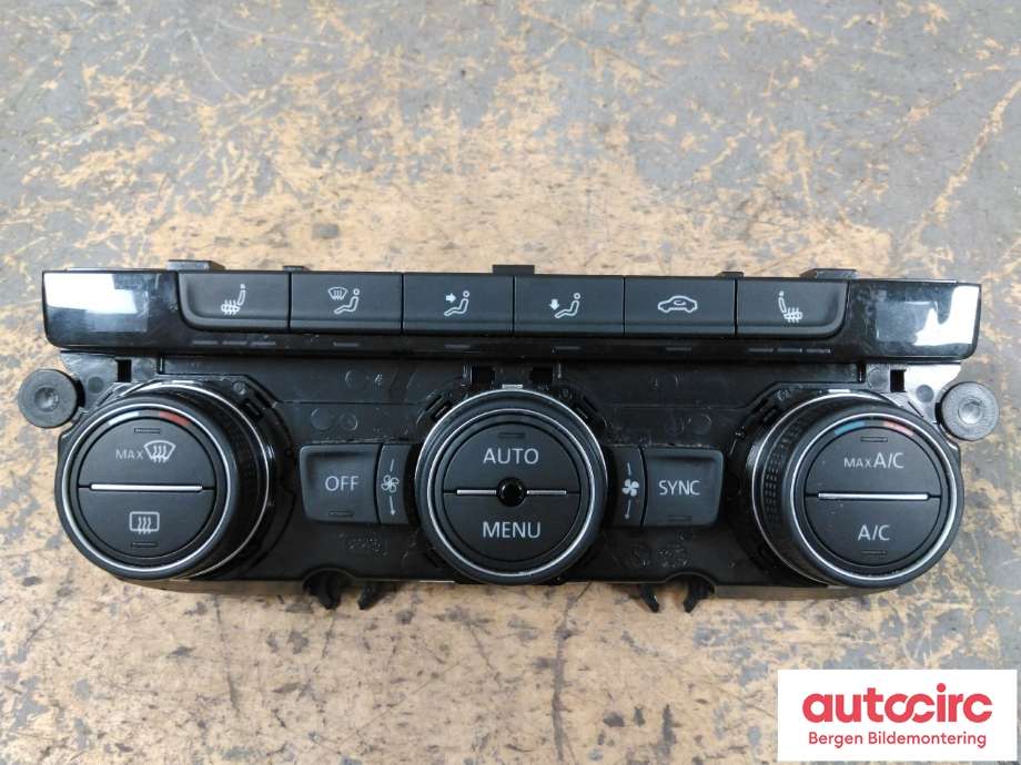 Varmeapparat betjening til VW e-Golf 2014-2017 (Fase 1) (VOLKSWAGEN|5GE 907 044 AD|)