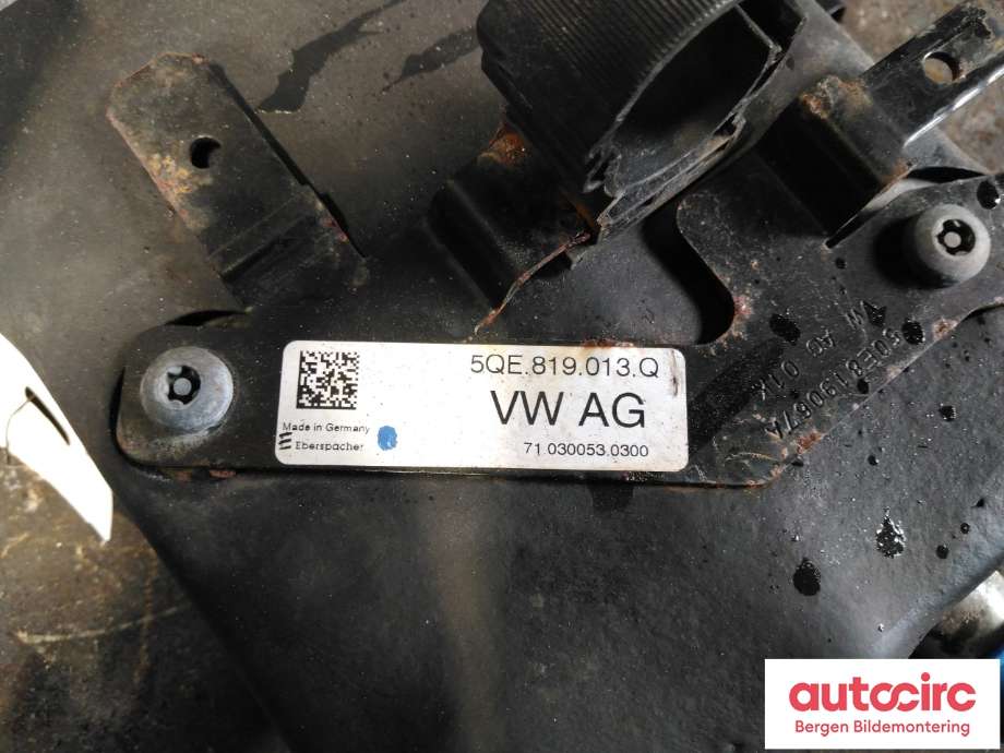 Varmeapparat register til VW e-Golf 2014-2017 (Fase 1)  (VOLKSWAGEN|5QE 819 013 B|)