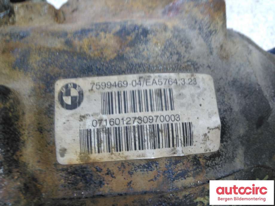 Kardang klokke bak til BMW 3-Serie 2012-2018 (F30/F31/F34) (F30/F31/F34) (BMW|33 10 7 599 466|)