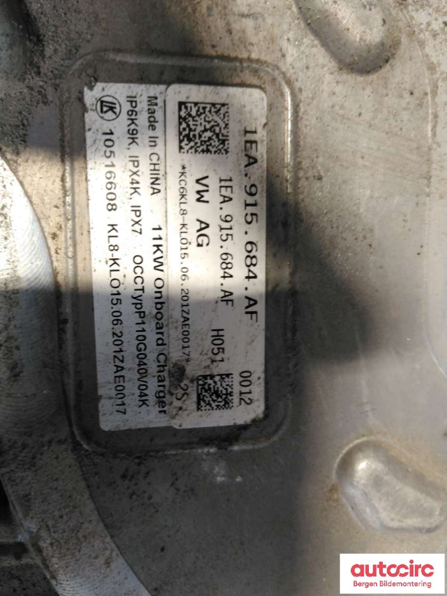 Batterilader (OBC - On Board Charger) til VW ID.3 2020-->>  (VOLKSWAGEN|1EA 915 684 BK||1EA 915 684 BG)