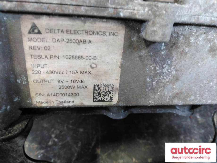 DCDC converter hybrid til Tesla Model S 2013-2016 (Fase 1)  (TESLA|1028665-00-B|)