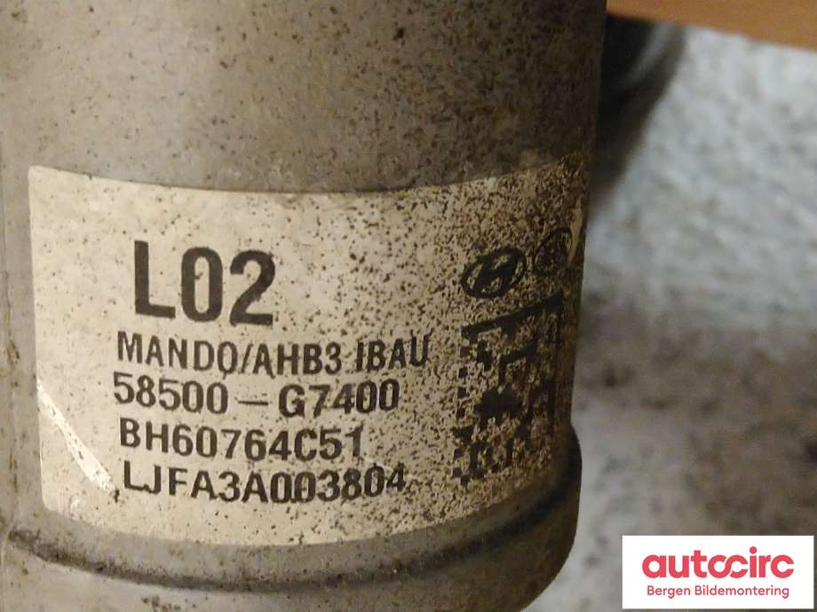 ABS sentral til Hyundai Ioniq Electric 2016-2019 (Fase 1)  (HYUNDAI|58500G 7400|)