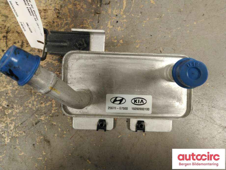 Varmeapparat diverse til Hyundai Ioniq Electric 2016-2019 (Fase 1) (HYUNDAI|25671G7500|)