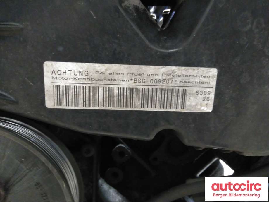 Motor diesel til Audi A6, Allroad 2006-2008 (Type II, Fase 1) (C6) (C6) (AUDI|059 100 033 A||BSG)