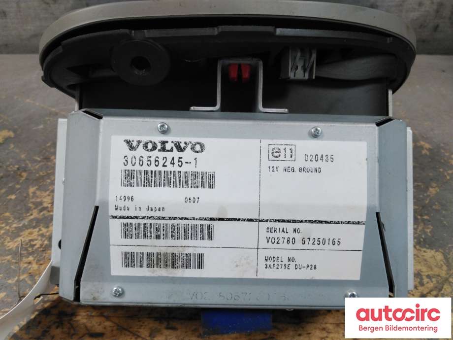Bilstereo navigasjon til Volvo S80 1998-2006 (Type I) (VOLVO|30775626||30656245-1)