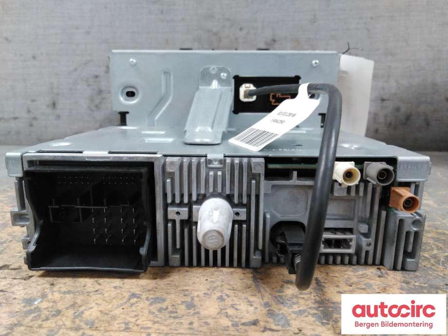 Bilstereo til Peugeot Partner 2015-2019 (Type II, Fase 2)  (PEUGEOT|16 227 937 80|)