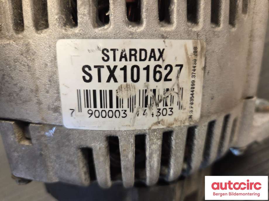 Dynamo til Audi A6 2008-2011 (Type III, Fase 2) (C6) (C6) (AUDI|03G 903 016 AX||STX101627)