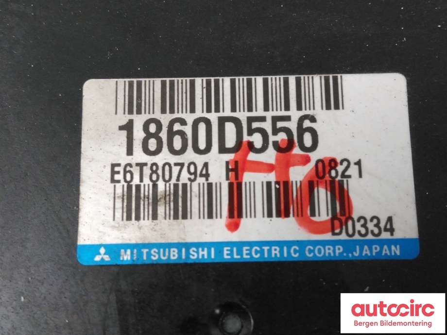 Styreenhet motor til Mitsubishi Outlander 2015-->> (Type III, Fase 2)  (MITSUBISHI|1860D556||E6T80794 H)