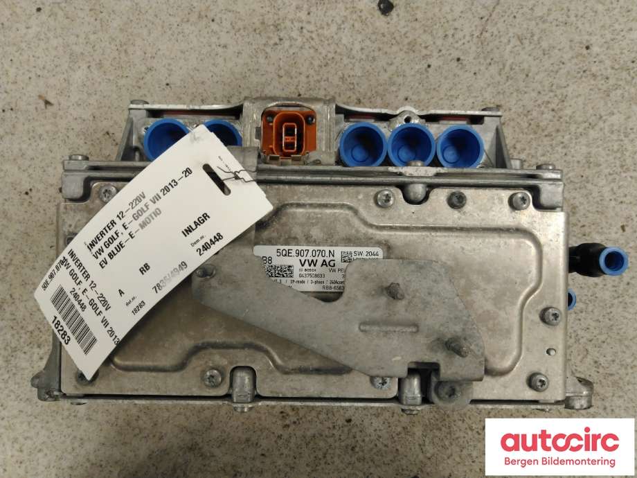 Inverter elbil til VW e-Golf 2017-2020 (Fase 2)  (VOLKSWAGEN|5QE.907.070.L|)
