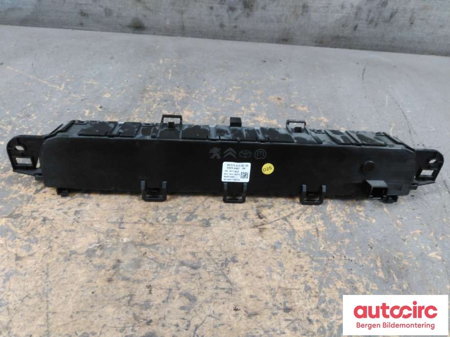 Varmeapparat betjening til Citroën Jumpy 2016-->> (Type III)  (CITROEN|98 340 409 ZD|)