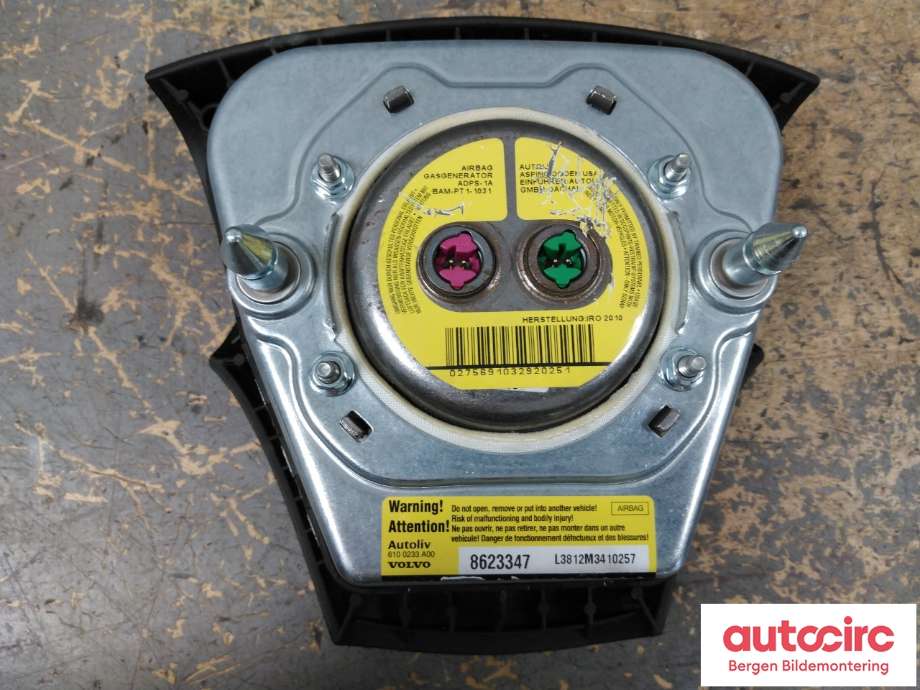 Airbag rattpute til Volvo V50 2007-2012 (Fase 2) (VOLVO|31332804|)