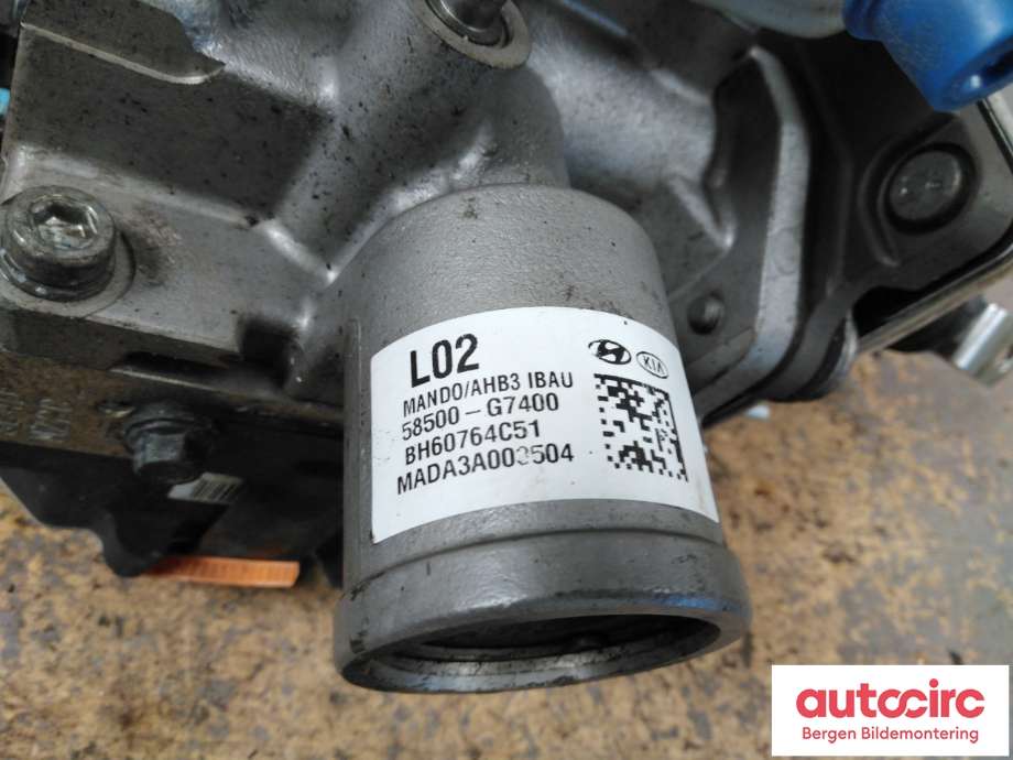 ABS sentral til Hyundai Ioniq Electric 2016-2019 (Fase 1)  (HYUNDAI|58500G 7400|)