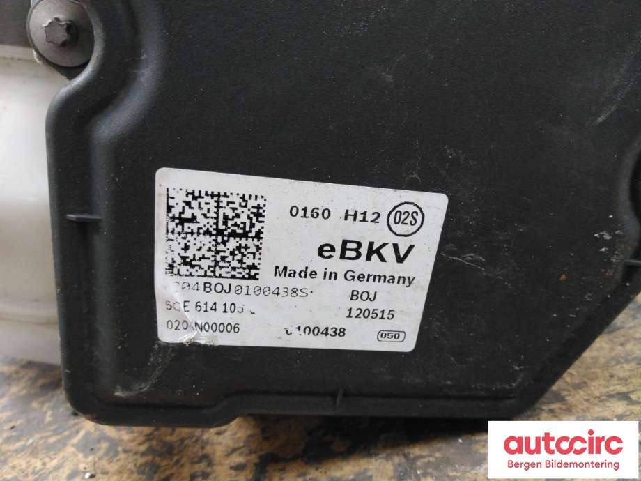 Bremsekraft-forsterker til VW e-Golf 2014-2017 (Fase 1)  (VOLKSWAGEN|5QE 614 105 P|)
