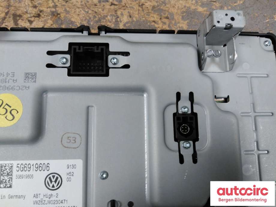 Instrument kjørecomputer til VW e-Golf 2017-2020 (Fase 2)  (VOLKSWAGEN|5G6 919 606 C|)