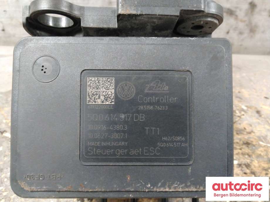 ABS sentral til VW e-Golf 2017-2020 (Fase 2)  (VOLKSWAGEN|5Q0 614 517 DB|)