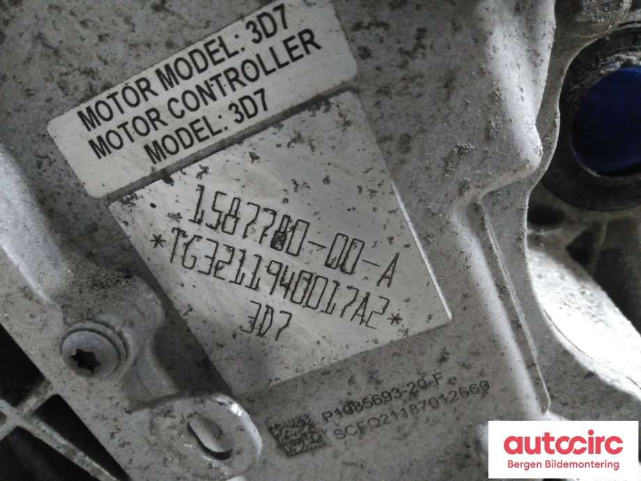 Motor elbil bak til Tesla Model Y 2021-2024 (Type I) (TESLA|1587780-00-A|)