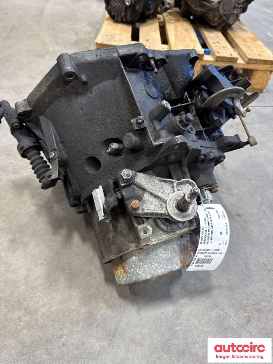 Girkasse manuell til Peugeot Partner 2008-2015 (Type II, Fase 1) (PEUGEOT|16 089 352 80|)
