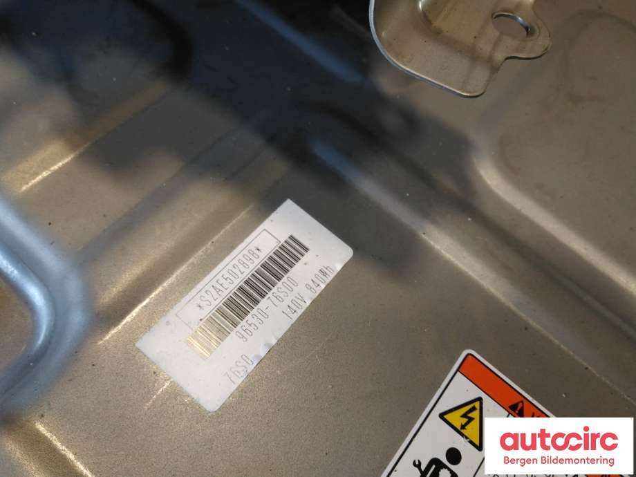 Batteripakke elbil til Suzuki Vitara 2015-->> (Type IV)  (SUZUKI|96510-76SV0||96530-76S00)
