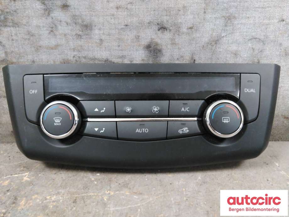 Varmeapparat betjening til Renault Kadjar 2015-->> (RENAULT|275102210R|)