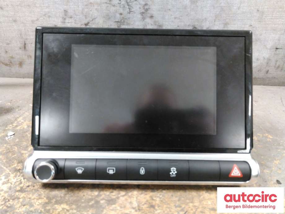 Instrument kjørecomputer til Citroën C4, Cactus 2014-2017 (Fase 1) (CITROEN|98 010 025 ZD|)