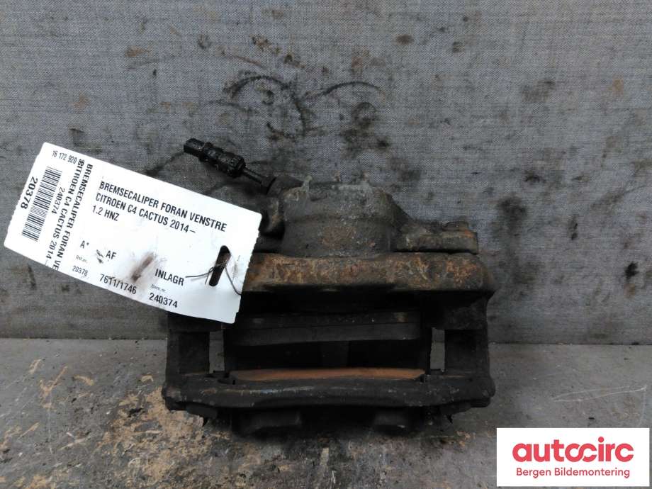 Bremsecaliper venstre foran til Citroën C4, Cactus 2014-2017 (Fase 1) (CITROEN|16 172 920 80||4400 R6)
