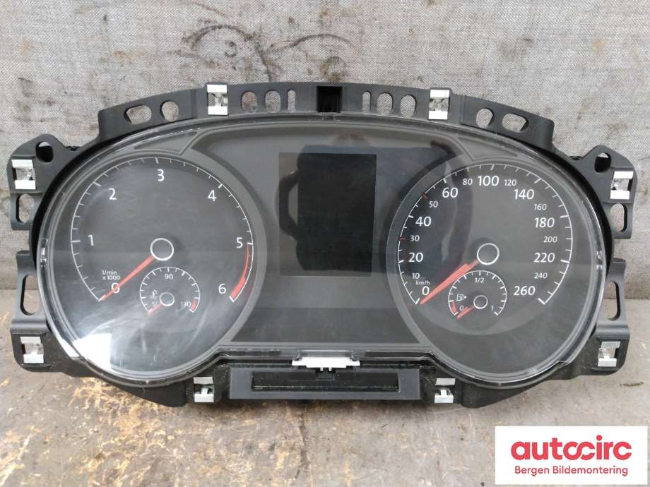 Speedometer til VW Golf VII 2012-2017 (Fase 1) (VOLKSWAGEN|5G0 920 861 A|)