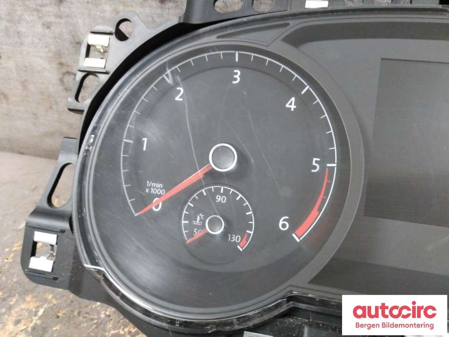 Speedometer til VW Golf VII 2012-2017 (Fase 1) (VOLKSWAGEN|5G0 920 861 A|)