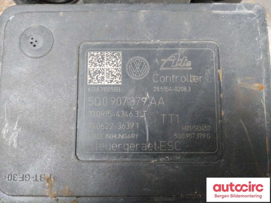 ABS sentral til VW Golf VII 2012-2017 (Fase 1) (VOLKSWAGEN|5Q0 614 517 T|)