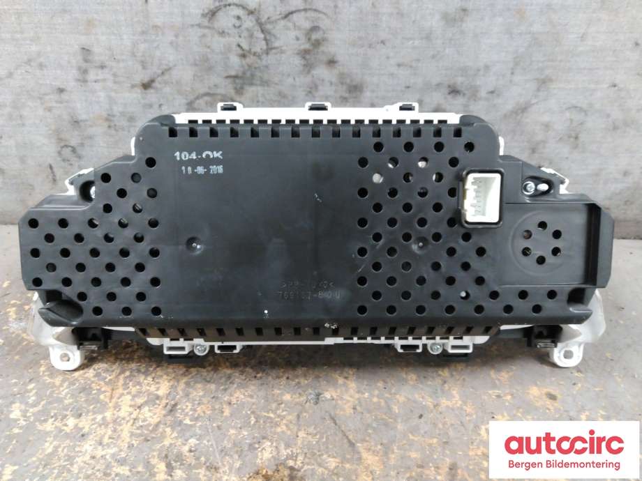 Speedometer til Volvo V60/V60 CC 2013-2018 (Type I, Fase 2)  (VOLVO|36003008|)