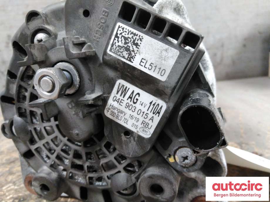 Dynamo til Škoda Fabia 2014-2021 (Type III)  (SKODA|04E 903 015 H|04E 903 015 A|)