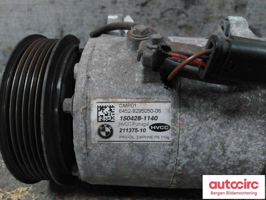 Aircondition kompressor til Mini One/Cooper 2014-->> (F54-57) (F54-57) (MINI|64 52 5 A5C 712|64 52 5 A3F 1D2|)