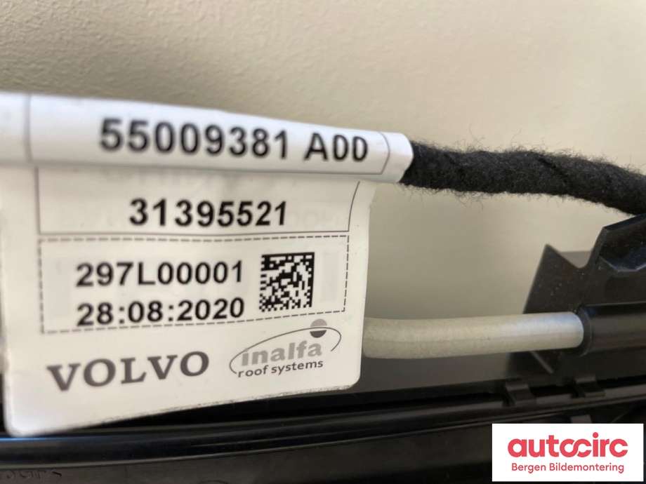 Takluke til Volvo XC60 2017-->> (Type II)  (VOLVO|31675440|32342700|31675975)