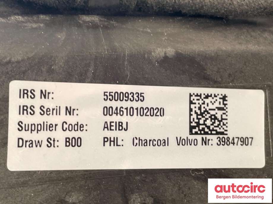 Takluke til Volvo XC60 2017-->> (Type II)  (VOLVO|31675440|32342700|31675975)
