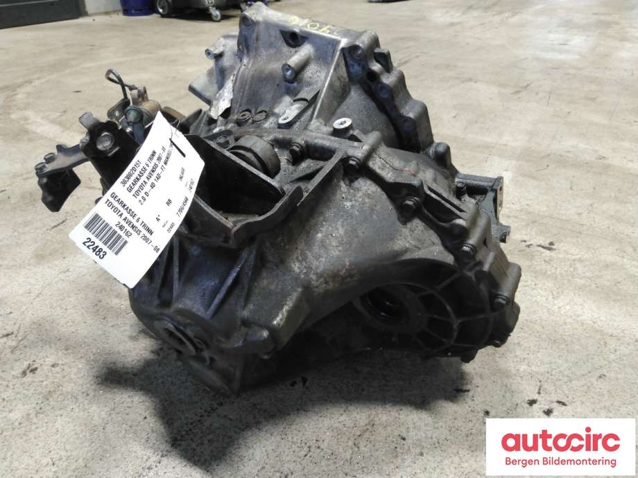 Girkasse manuell 6-trinn til Toyota Avensis 2003-2008 (Type II)  (TOYOTA|303002D151|)